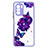 Custodia Silicone Gel Morbida Fantasia Modello Cover Y01X per Xiaomi Mi 11i 5G Viola
