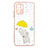 Custodia Silicone Gel Morbida Fantasia Modello Cover Y01X per Xiaomi Poco M5S Giallo