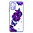Custodia Silicone Gel Morbida Fantasia Modello Cover Y01X per Xiaomi Poco M5S Viola