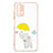 Custodia Silicone Gel Morbida Fantasia Modello Cover Y01X per Xiaomi Redmi 9 Power