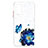 Custodia Silicone Gel Morbida Fantasia Modello Cover Y01X per Xiaomi Redmi 9 Power Blu