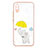 Custodia Silicone Gel Morbida Fantasia Modello Cover Y01X per Xiaomi Redmi 9i
