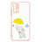 Custodia Silicone Gel Morbida Fantasia Modello Cover Y01X per Xiaomi Redmi 9T 4G