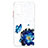 Custodia Silicone Gel Morbida Fantasia Modello Cover Y01X per Xiaomi Redmi 9T 4G Blu
