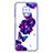 Custodia Silicone Gel Morbida Fantasia Modello Cover Y01X per Xiaomi Redmi Note 9 Pro Viola