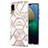 Custodia Silicone Gel Morbida Fantasia Modello Cover Y02B per Samsung Galaxy M02