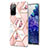 Custodia Silicone Gel Morbida Fantasia Modello Cover Y02B per Samsung Galaxy S20 FE 4G Rosa