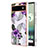 Custodia Silicone Gel Morbida Fantasia Modello Cover Y03B per Google Pixel 6a 5G Viola