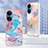 Custodia Silicone Gel Morbida Fantasia Modello Cover Y03B per Huawei Honor X7