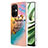 Custodia Silicone Gel Morbida Fantasia Modello Cover Y03B per Oppo K11x 5G Multicolore