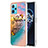 Custodia Silicone Gel Morbida Fantasia Modello Cover Y03B per Realme 9 Pro+ Plus 5G Multicolore