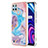 Custodia Silicone Gel Morbida Fantasia Modello Cover Y03B per Realme C21Y