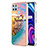 Custodia Silicone Gel Morbida Fantasia Modello Cover Y03B per Realme C21Y