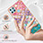 Custodia Silicone Gel Morbida Fantasia Modello Cover Y03B per Realme C25Y India