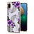 Custodia Silicone Gel Morbida Fantasia Modello Cover Y03B per Samsung Galaxy A02