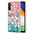 Custodia Silicone Gel Morbida Fantasia Modello Cover Y03B per Samsung Galaxy A04s Colorato