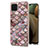 Custodia Silicone Gel Morbida Fantasia Modello Cover Y03B per Samsung Galaxy A12 5G Marrone
