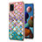 Custodia Silicone Gel Morbida Fantasia Modello Cover Y03B per Samsung Galaxy A21s Colorato