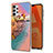Custodia Silicone Gel Morbida Fantasia Modello Cover Y03B per Samsung Galaxy A32 4G Multicolore