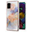 Custodia Silicone Gel Morbida Fantasia Modello Cover Y03B per Samsung Galaxy A51 5G Lavanda