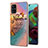 Custodia Silicone Gel Morbida Fantasia Modello Cover Y03B per Samsung Galaxy A71 4G A715 Multicolore