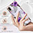 Custodia Silicone Gel Morbida Fantasia Modello Cover Y03B per Samsung Galaxy M02