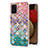 Custodia Silicone Gel Morbida Fantasia Modello Cover Y03B per Samsung Galaxy M02s Colorato