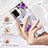 Custodia Silicone Gel Morbida Fantasia Modello Cover Y03B per Samsung Galaxy M40S