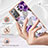 Custodia Silicone Gel Morbida Fantasia Modello Cover Y03B per Samsung Galaxy Note 20 5G