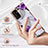 Custodia Silicone Gel Morbida Fantasia Modello Cover Y03B per Samsung Galaxy Quantum2 5G