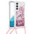 Custodia Silicone Gel Morbida Fantasia Modello Cover Y03B per Samsung Galaxy S21 5G Oro Rosa