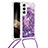 Custodia Silicone Gel Morbida Fantasia Modello Cover Y03B per Samsung Galaxy S24 5G