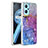 Custodia Silicone Gel Morbida Fantasia Modello Cover Y04B per Realme 9i 4G Viola