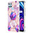 Custodia Silicone Gel Morbida Fantasia Modello Cover Y04B per Realme C21Y