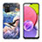 Custodia Silicone Gel Morbida Fantasia Modello Cover Y04B per Samsung Galaxy A03s Multicolore