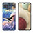 Custodia Silicone Gel Morbida Fantasia Modello Cover Y04B per Samsung Galaxy A12 Nacho Multicolore