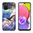Custodia Silicone Gel Morbida Fantasia Modello Cover Y04B per Samsung Galaxy M02s Multicolore