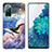 Custodia Silicone Gel Morbida Fantasia Modello Cover Y04B per Samsung Galaxy S20 FE 4G Multicolore