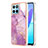 Custodia Silicone Gel Morbida Fantasia Modello Cover Y05B per Huawei Honor 70 Lite 5G Lavanda