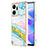 Custodia Silicone Gel Morbida Fantasia Modello Cover Y05B per Huawei Honor X7a Colorato