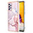 Custodia Silicone Gel Morbida Fantasia Modello Cover Y05B per Samsung Galaxy A13 4G Rosa