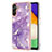Custodia Silicone Gel Morbida Fantasia Modello Cover Y05B per Samsung Galaxy A13 5G Viola