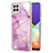 Custodia Silicone Gel Morbida Fantasia Modello Cover Y05B per Samsung Galaxy A22 4G Lavanda