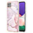 Custodia Silicone Gel Morbida Fantasia Modello Cover Y05B per Samsung Galaxy A22s 5G Rosa