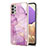 Custodia Silicone Gel Morbida Fantasia Modello Cover Y05B per Samsung Galaxy A32 4G Lavanda