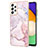 Custodia Silicone Gel Morbida Fantasia Modello Cover Y05B per Samsung Galaxy A52 4G Rosa