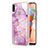 Custodia Silicone Gel Morbida Fantasia Modello Cover Y05B per Samsung Galaxy M11 Lavanda