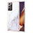 Custodia Silicone Gel Morbida Fantasia Modello Cover Y05B per Samsung Galaxy Note 20 Ultra 5G Bianco