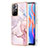Custodia Silicone Gel Morbida Fantasia Modello Cover Y05B per Xiaomi Poco M4 Pro 5G Rosa