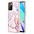 Custodia Silicone Gel Morbida Fantasia Modello Cover Y05B per Xiaomi Redmi Note 11 4G (2021) Rosa